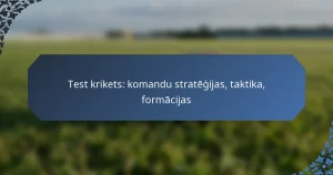 Test krikets: komandu stratēģijas, taktika, formācijas