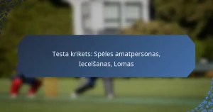 Testa krikets: Spēles amatpersonas, Iecelšanas, Lomas