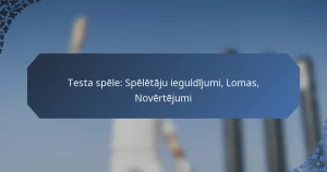 Testa spēle: Spēlētāju ieguldījumi, Lomas, Novērtējumi