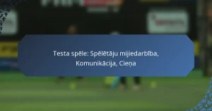 Testa spēle: Spēlētāju mijiedarbība, Komunikācija, Cieņa